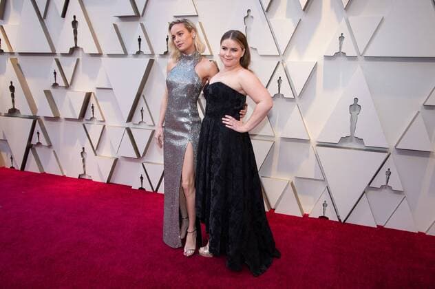 Brie Larson and guest arrive on the red carpet of The 91st Oscars at the DolbyÂ® Theatre in Hollywood, CA on Sunday, February 24, 2019.  Copyright: xA.M.P.A.S.x 33781_433PLX