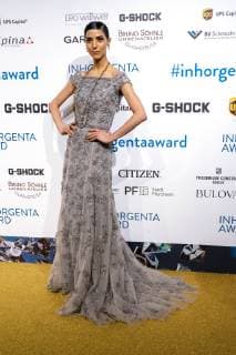 Zoe Helali at the presentation of the 3 Inhorgenta Award 2019 in the Eisbach Studios Munich 24 02 2019 Foto:xN.xKolinzx xFuturexImage