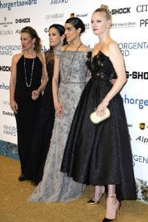 Stefanie Mändlein Bettina Zimmermann Zoe Helali and Franziska Knuppe at the presentation of the 3 Inhorgenta Award 2019 in the Eisbach Studios Munich 24 02 2019 Foto:xN.xKolinzx xFuturexImage