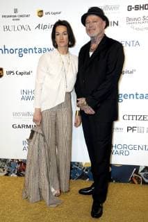 Patrik Muff with wife Nele Muff at the presentation of the 3 Inhorgenta Award 2019 in the Eisbach Studios Munich 24 02 2019 Foto:xN.xKolinzx xFuturexImage