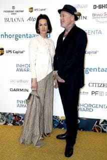 Patrik Muff with wife Nele Muff at the presentation of the 3 Inhorgenta Award 2019 in the Eisbach Studios Munich 24 02 2019 Foto:xN.xKolinzx xFuturexImage