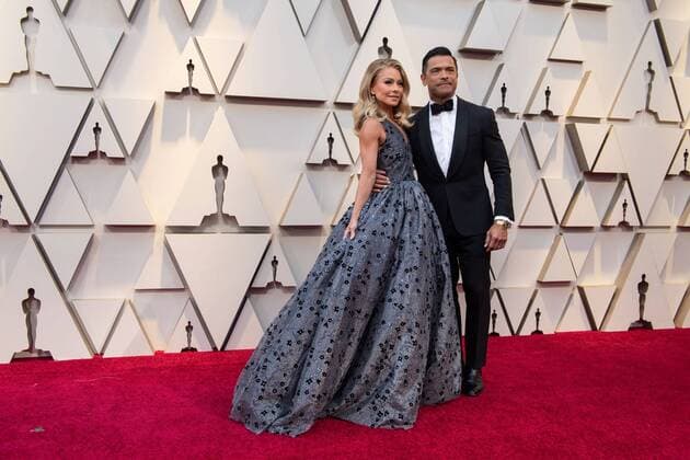 Kelly Ripa and Mark Consuelos arrive on the red carpet of The 91st Oscars at the DolbyÂ® Theatre in Hollywood, CA on Sunday, February 24, 2019.  Copyright: xA.M.P.A.S.x 33781_600PLX
