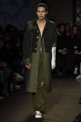 Milan Fashion Week Fashion Woman autumn winter 2019 - 2020. Atsushi Nakashima Fashion Show In the photo: model  Copyright: xRiccardoxGiordanox xIPAx xFotosickix