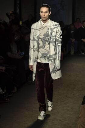 Milan Fashion Week Fashion Woman autumn winter 2019 - 2020. Atsushi Nakashima Fashion Show In the photo: model  Copyright: xRiccardoxGiordanox xIPAx xFotosickix