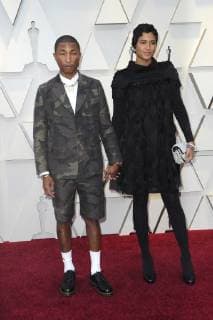 Pharrell Williams and wife Helen Lasichanh at the 2019 Oscars 91st Annual Academy Awards at the Dolby Theatre at the Hollywood Highland Center Los Angeles 24 02 2019 Foto:xD.xBedrosianx xFuturexImage