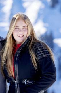25-02-2019 Lech Princess Amalia pose during a photocall during the ski holiday in Lech am Arlberg, Austria.  Copyright: xPPEx