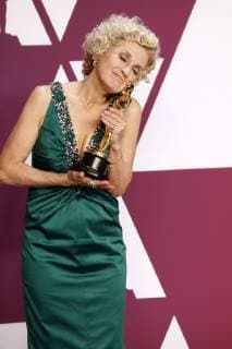 Patricia Dehaney with the Oscar for Best Make-up and Best Hairstyles in Vice The Second Man in the Press Room of the Oscar Awards 2019 91st Annual Academy Awards at the Hollywood Highland Center Los Angeles 24 02 2019 Foto:xD.xBedrosianx xFuturexImage