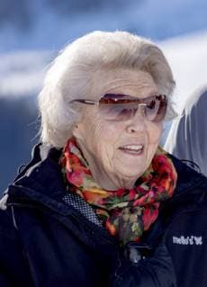25-02-2019 Lech Princess Beatrix pose during a photocall during the ski holiday in Lech am Arlberg, Austria.  Copyright: xPPEx