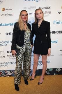 Natascha Ochsenknecht with daughter Cheyenne Ochsenknecht Inhorgenta Award 2019 in the Eisbach Studios in Munich on 24 02 2019