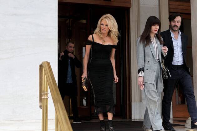 Entertainment Themen der Woche KW09 Entertainment Bilder des Tages February 25, 2019 - Athens, Greece - PAMELA ANDERSON leave from the Hotel in the center of Athens. Pamela Anderson will take part at a new TV show in Greece, called It s Show Time . The shooting will take place in Athens on Monday, February 25th and the show will be broadcasted on Saturday, March 2nd on Open Beyond TV Channel, a Greek free broadcasting television network with nationwide coverage Athens Greece - ZUMAv62_ 20190225_zaf_v62_025 Copyright: xAristidisxVafeiadakisx