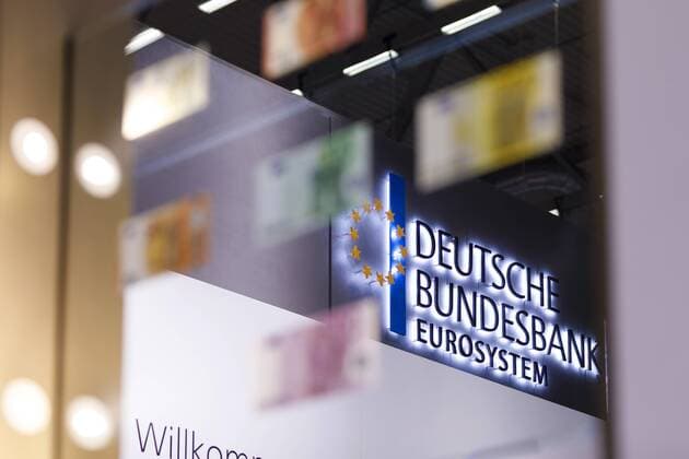 Logo der Deutschen Bundesbank auf der didacta Bildungsmesse 2019 in der Koelnmesse. Köln, 23.02.2019 *** Logo of the Deutsche Bundesbank at didacta Education Fair 2019 at Koelnmesse Cologne 23 02 2019 Foto:xC.xHardtx xFuturexImage