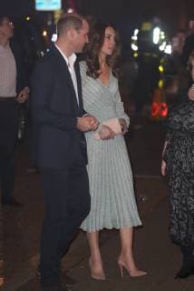 . 27 02 2019. Belfast , United Kingdom. The Duke and Duchess of Cambridge arriving at the Belfast Empire Hall on the first day of their two day trip to Northern Ireland.  xStephenxLockx xi-Imagesx IIM-19346-0084