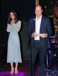 . 27 02 2019. Belfast , Northern Ireland, United Kingdom. The Duke and Duchess of Cambridge at the Belfast Empire Music Hall where they pulled pints of beer on the first day of their two day trip to Northern Ireland. Pic: i-Images Pool  xi-Imagesx xPoolx IIM-19346-0255