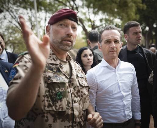 News Themen der Woche KW09 News Bilder des Tages Bundesaussenminister Heiko Maas, SPD, besucht das Koulikoro Training Centre. Koulikoro, 28.02.2019. Koulikoro Mali *** Federal Foreign Minister Heiko Maas SPD visits the Koulikoro Training Centre Koulikoro 28 02 2019 Koulikoro Mali Copyright: xXanderxHeinl photothek.netx
