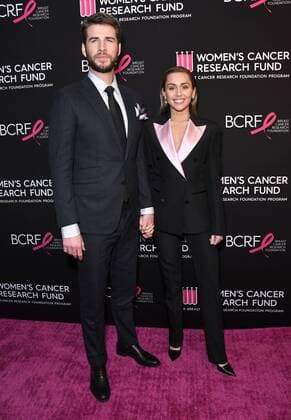 Entertainment Themen der Woche KW09 Entertainment Bilder des Tages 28 February 2019 - Beverly Hills, California - Liam Hemsworth, Miley Cyrus. The Women s Cancer Research Fund s An Unforgettable Evening Benefit Gala held at Beverly Wilshire Four Seasons Hotel. Photo Credit: Birdie Thompson AdMedia 235879 2019-02-28 California Beverly Hills Etats-Unis  Copyright: xAdMediax STAR_235879_002