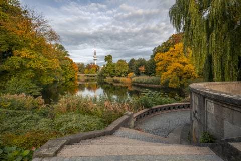 Germany, Hamburg, PLanten un Blomen  KEBF01010