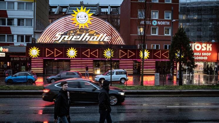 Hamburg St Pauli Reeperbahn Casino Hamburg