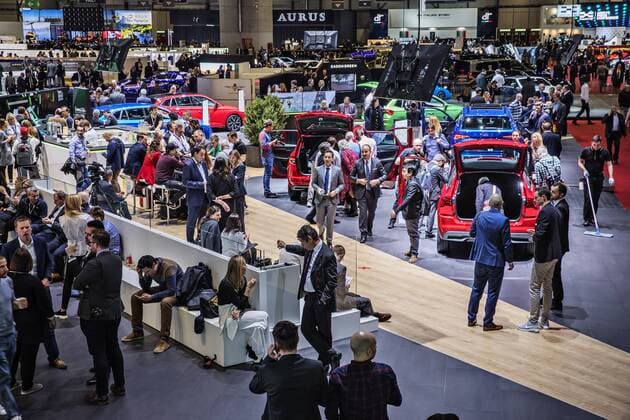 Skoda Auto stand at at the 2019 Geneva International Motor Show on Tuesday, March 5th, 2019. (CTKxPhoto RenexFluger) CTKPhotoF201903051711701  rfl