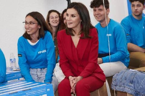 06-03-2019 Madrid Queen Letizia during the award ceremony of the ‘’Princess of Girona 2019 foundation prize’’ in the category ‘’social’’ at the Complejo cultural San Francisco in Caceres. No Spain  Copyright: xPPE xTHORTONx
