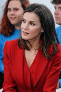 MADRID, SPAIN- March 06: Queen Letizia attends the proclamation of the winner of the 2019 Princess of Girona at Complejo cultural San Francisco in Caceres, Spain on the 6th of March of 2019. Copyright: xJimmyxOlsen MediaxPunchx