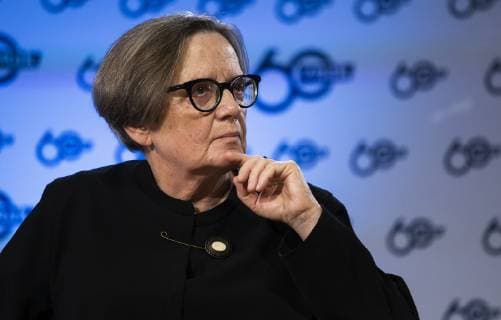 March 6, 2019 - Warsaw, Poland - Agnieszka Holland during the debate on the history of tomorrow on 06 March, 2019 in Warsaw, Poland. Warsaw Poland  - ZUMAn230 20190306_zaa_n230_687 Copyright: xKrystianxDobuszynskix