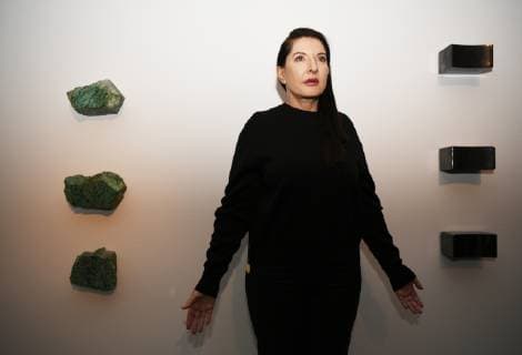 Marina Abramovic at the private viewing of her exhibition Do Czysta The Cleanner in Torun Marina Abramovic at the private viewing of her exhibition Do Czysta The Cleanner on March 7, 2019 in Torun, Poland. EN_01366461_0070 