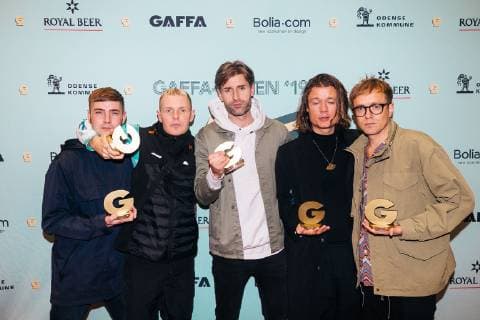 Minds Of 99 Music Prize Gaffa Prize 2019 is awarded at a show Thursday, March 7, 2019 in the Odense Show begins at 20.00 and takes place in Odeon Among other things, awards are awarded to this years Danish publication this years Danish band and the years Danish soloist Pictures may only be used for editorial mention of Gaffa prices 2019 and may not be used for commercial purposes Images may not be s  Copyright: MarkusxGlavind MarkusxGlavind Gaffax cop112 spdk20190308-080052-L
