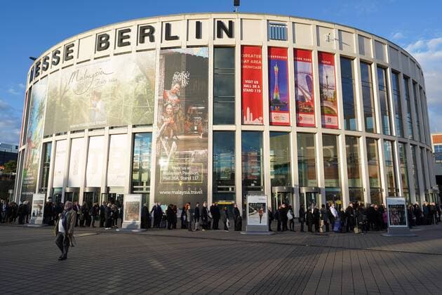 07 03 2019 Berlin Germany GER international tourism stock exchange ITB Berlin south entrance