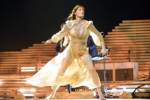 Florence Welch von Florence + The Machine live in der Barclaycard Arena. Hamburg, 10.03.2019 *** Florence Welch by Florence The Machine live at the Barclaycard Arena Hamburg 10 03 2019 Foto:xI.xSchifflerx xFuturexImage