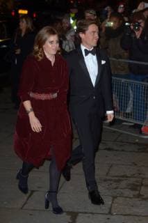 Princess Beatrice and boyfriend Edoardo Mapelli Mozzi attend the 2019 Portrait Gala, held at the National Portrait Gallery in London. MARCH 12th 2019  TMMx19842