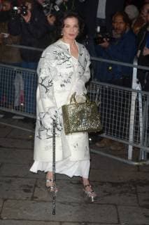 Bianca Jagger attends the 2019 Portrait Gala, held at the National Portrait Gallery in London. MARCH 12th 2019  TMMx19842