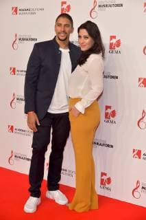 11 German Music Author Award 2019 Andreas Bourani Jasmin Shakeri Arrival red carpet to the 11 German Music Author Award at the Hotel Ritz Carlton in Berlin on 14 03 2019