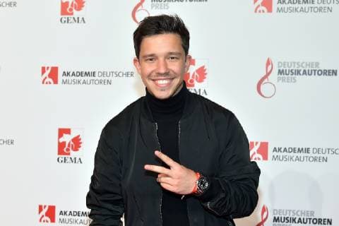 11 German Music Author Award 2019 Nico Santos Arrival red carpet for the 11 German Music Author Award at the Hotel Ritz Carlton in Berlin on 14 03 2019