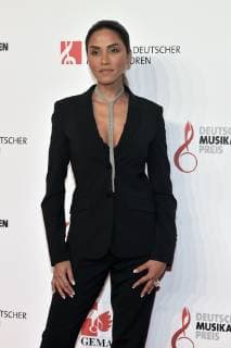 11 German Music Author Award 2019 Sabrina Setlur Arrival red carpet at 11 German Music Author Award at Hotel Ritz Carlton in Berlin on 14 03 2019