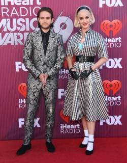 14 March 2019 - Los Angeles, California - Zedd, Katy Perry. 2019 iHeart Radio Music Awards held at Microsoft Theater. Photo Credit: Birdie Thompson AdMedia 236451 2019-03-14 California Los Angeles Etats-Unis  Copyright: xAdMediax STAR_236451_035