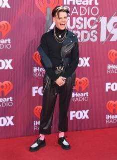 14 March 2019 - Los Angeles, California - Yungblud. 2019 iHeart Radio Music Awards Arrivals held at Microsoft Theater. Photo Credit: Birdie Thompson AdMedia 236452 2019-03-14 California Los Angeles Etats-Unis  Copyright: xAdMediax STAR_236452_059