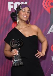 14 March 2019 - Los Angeles, California - Alicia Keys. 2019 iHeart Radio Music Awards - Press Room held at Microsoft Theater. Photo Credit: Birdie Thompson AdMedia 236453 2019-03-14 California Los Angeles Etats-Unis  Copyright: xAdMediax STAR_236453_038