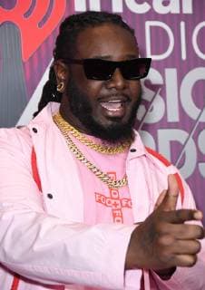 14 March 2019 - Los Angeles, California - T-Pain. 2019 iHeart Radio Music Awards - Press Room held at Microsoft Theater. Photo Credit: Birdie Thompson AdMedia 236453 2019-03-14 California Los Angeles Etats-Unis  Copyright: xAdMediax STAR_236453_093