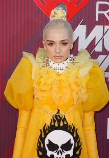 March 14, 2019 - Los Angeles, California, U.S. - POPPY attends the 2019 iHeartRadio Music Awards which broadcasted live on FOX at Microsoft Theater. Los Angeles U.S. - ZUMAs181 20190314_zea_s181_044 Copyright: xImagespacex