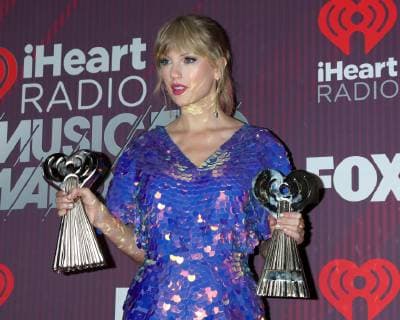 LOS ANGELES - MAR 14: Taylor Swift at the iHeart Radio Music Awards - Press Room at the Microsoft Theater on March 14, 2019 in Los Angeles, CA  Copyright: xHutchinsxPhotox xIPAx xHutchinsxPhotox