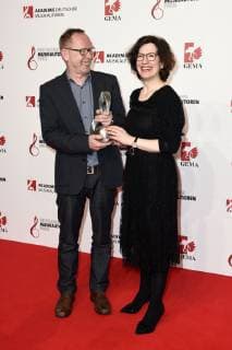 Michael Maierhof and Julia Cloot at the 11th German Music Author Award 2019 in the Hotel Ritz Carlton Berlin 14 03 2019 Foto:xN.xKubelkax xFuturexImage