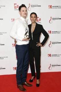 Christian Kalla Crada and Sabrina Setlur at the 11th German Music Author Award 2019 in the Hotel Ritz Carlton Berlin 14 03 2019 Foto:xN.xKubelkax xFuturexImage
