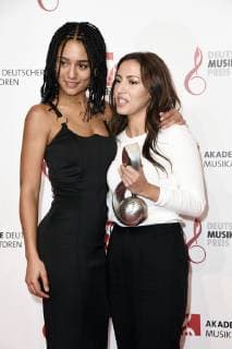 Lary Poppins and Namika at the 11th German Music Author Award 2019 in the Hotel Ritz Carlton Berlin 14 03 2019 Foto:xN.xKubelkax xFuturexImage