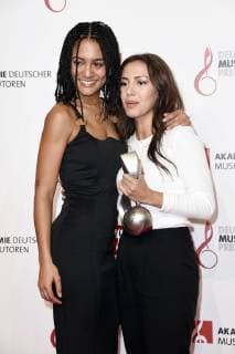 Lary Poppins and Namika at the 11th German Music Author Award 2019 in the Hotel Ritz Carlton Berlin 14 03 2019 Foto:xN.xKubelkax xFuturexImage
