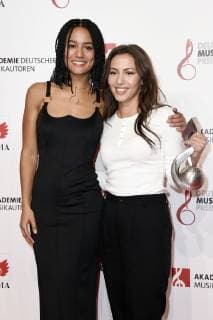 Lary Poppins and Namika at the 11th German Music Author Award 2019 in the Hotel Ritz Carlton Berlin 14 03 2019 Foto:xN.xKubelkax xFuturexImage