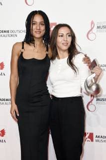 Lary Poppins and Namika at the 11th German Music Author Award 2019 in the Hotel Ritz Carlton Berlin 14 03 2019 Foto:xN.xKubelkax xFuturexImage