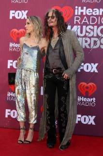 March 14, 2019 - Los Angeles, CA, USA - LOS ANGELES - MAR 14: Aimee Preston, Steven Tyler at the iHeart Radio Music Awards - Arrivals at the Microsoft Theater on March 14, 2019 in Los Angeles, CA Los Angeles USA - ZUMAb170 20190314_zap_b170_156 Copyright: xKayxBlakex