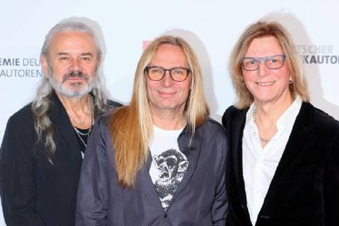 Music Author Award 14 03 2019 Band Silly Hans Juergen Jaecki Reznicek Uwe Hassbecker Ruediger Ritchie Barton at the German Music Author Award Ceremony in the Hotel Ritz Carlton Potsdamer Platz Berlin 14 03 2019