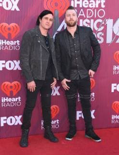 14 March 2019 - Los Angeles, California - Three Days of Grace. 2019 iHeart Radio Music Awards - Arrivals held at Microsoft Theater. Photo Credit: Birdie Thompson AdMedia 236452 2019-03-14 California Los Angeles Etats-Unis  Copyright: xAdMediax STAR_236452_090