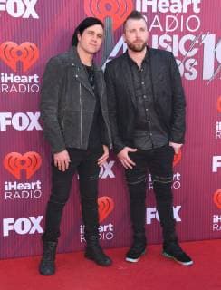 14 March 2019 - Los Angeles, California - Three Days of Grace. 2019 iHeart Radio Music Awards - Arrivals held at Microsoft Theater. Photo Credit: Birdie Thompson AdMedia 236452 2019-03-14 California Los Angeles Etats-Unis  Copyright: xAdMediax STAR_236452_091